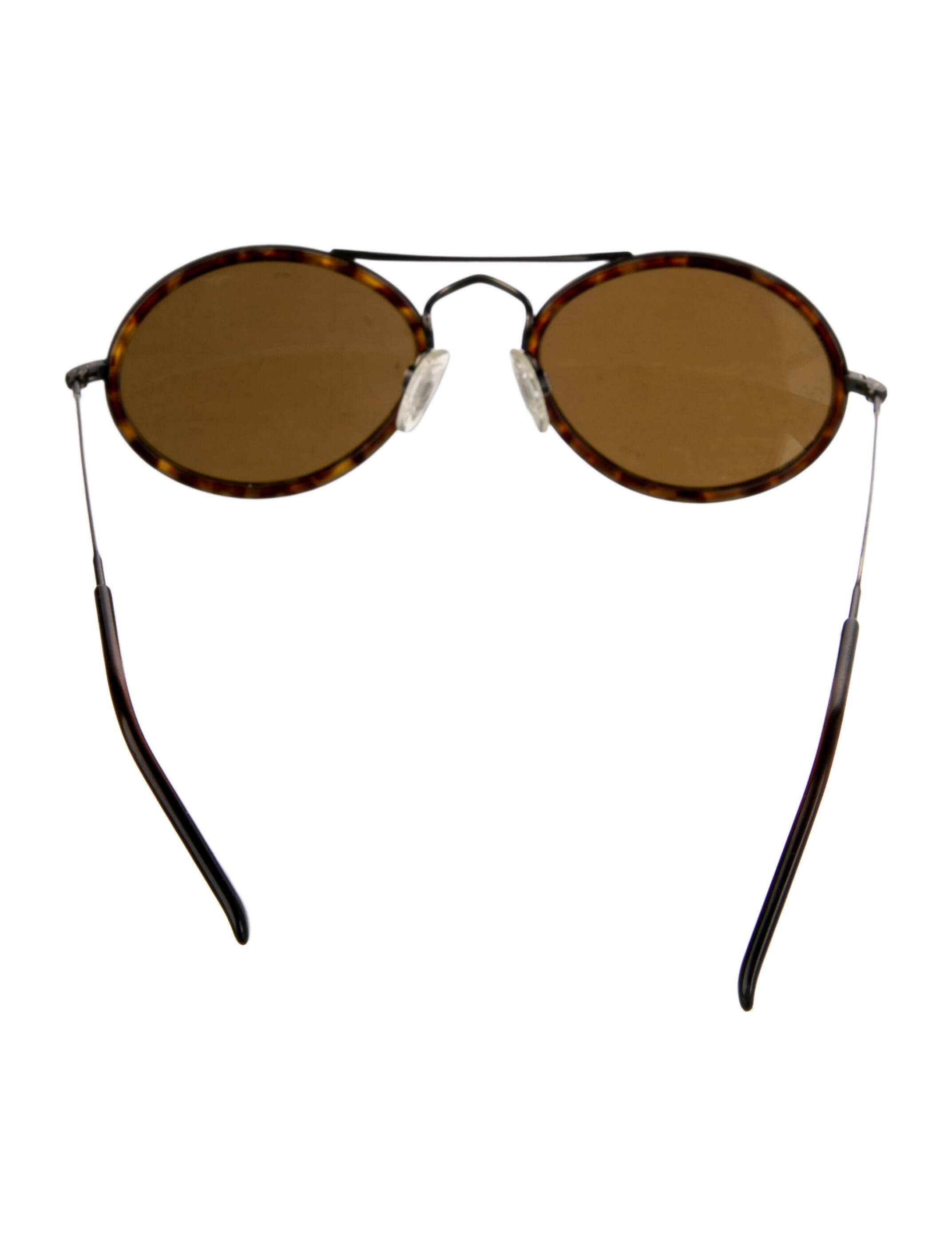 Giorgio Armani Aviator Tinted Sunglasses