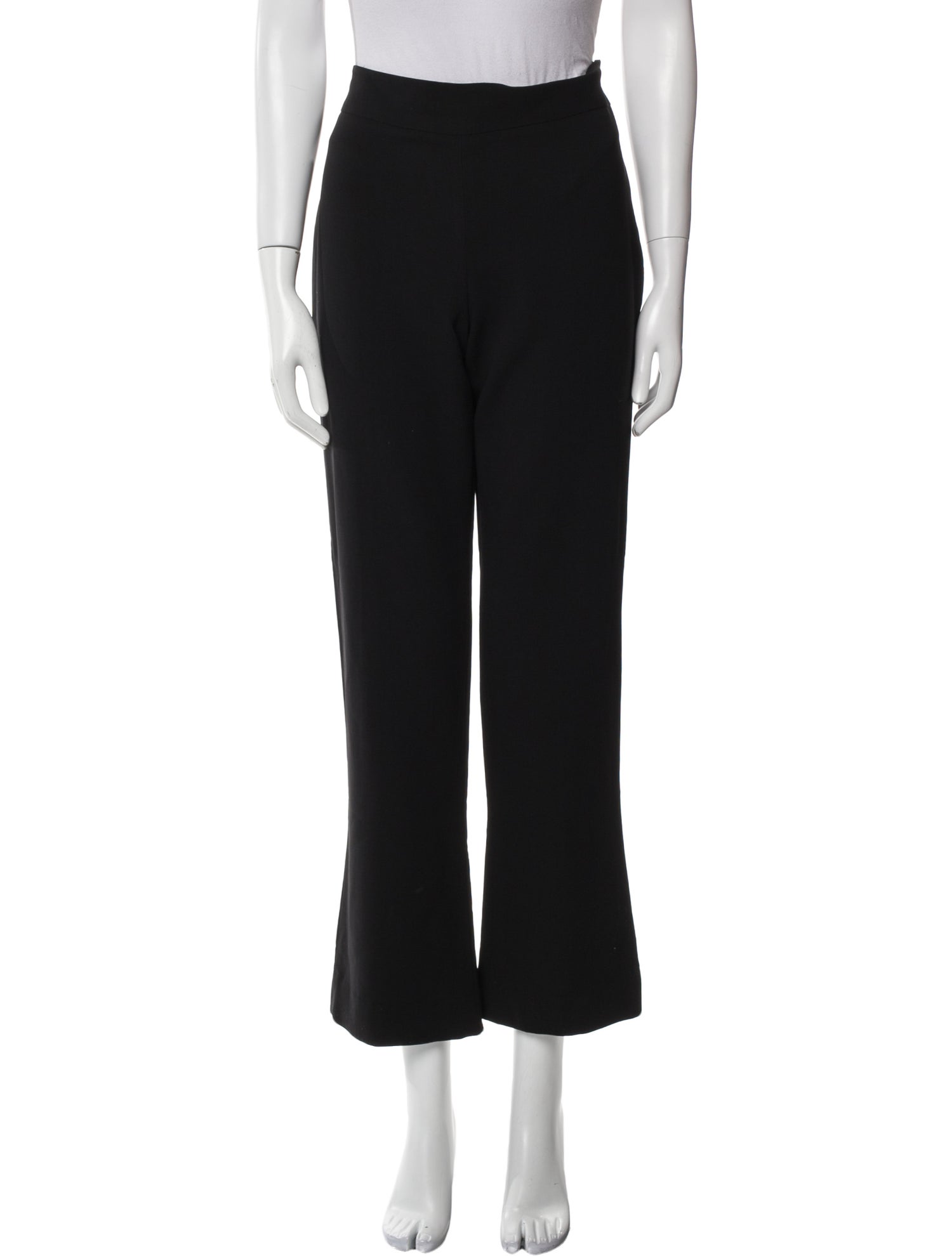 Giorgio Armani Virgin Wool Wide Leg Pants