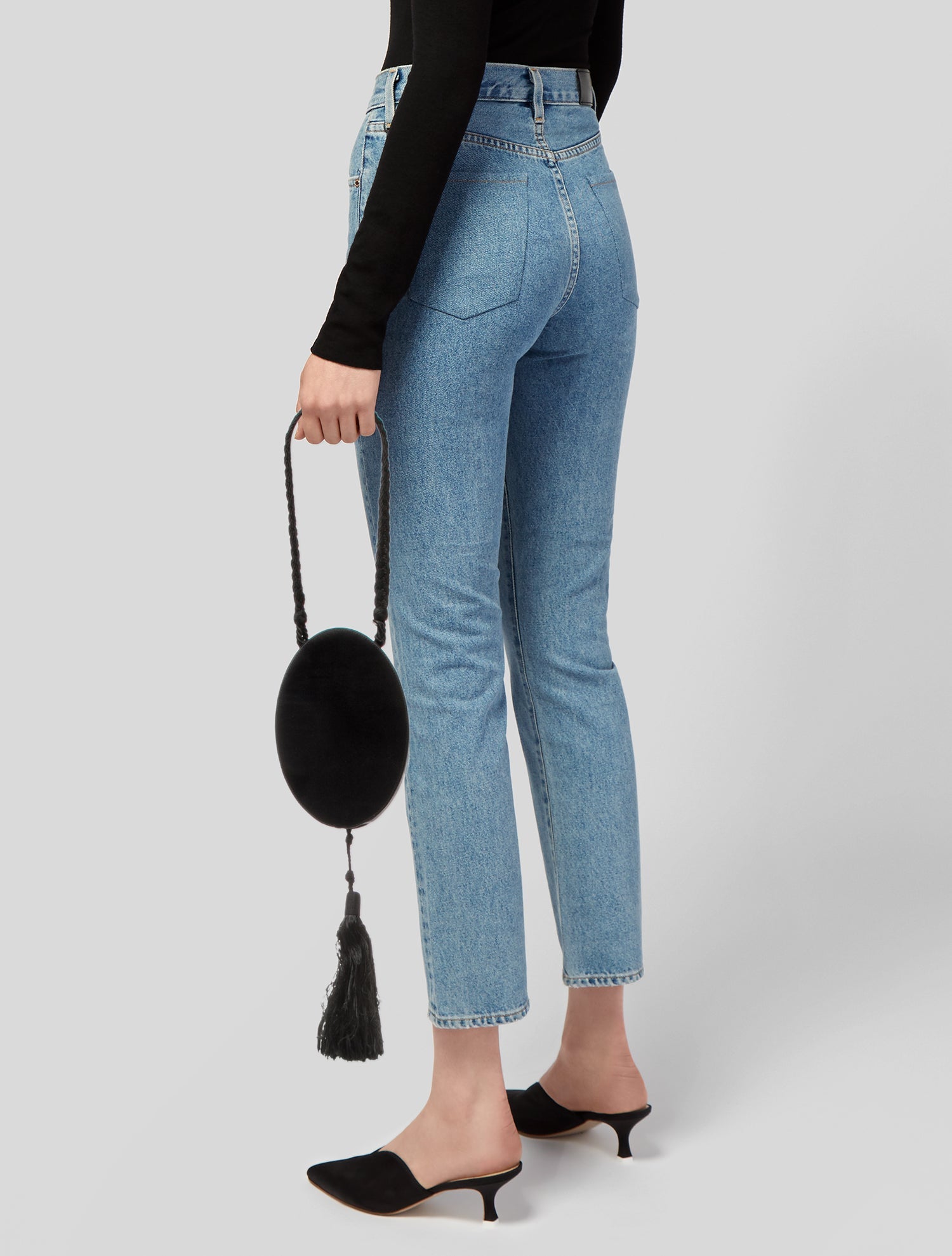 Giorgio Armani Satin Top Handle Bag