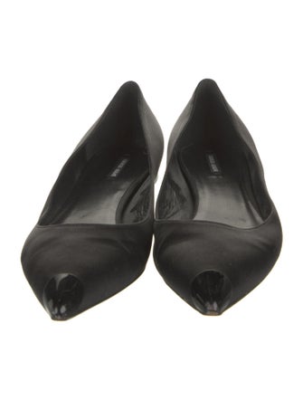 Giorgio Armani Satin Flats