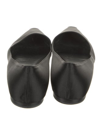 Giorgio Armani Satin Flats