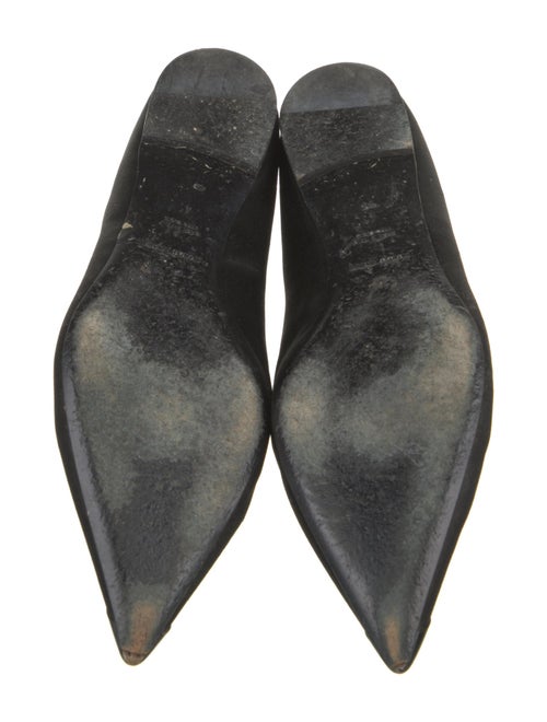 Giorgio Armani Satin Flats