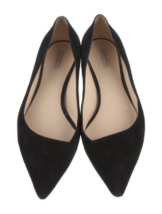 Giorgio Armani Suede Flats