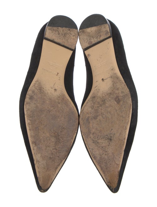 Giorgio Armani Suede Flats