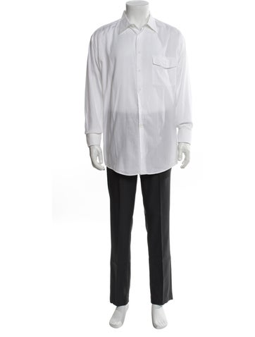Giorgio Armani Dress Shirts Long Sleeve Tuxedo Shirt XXL