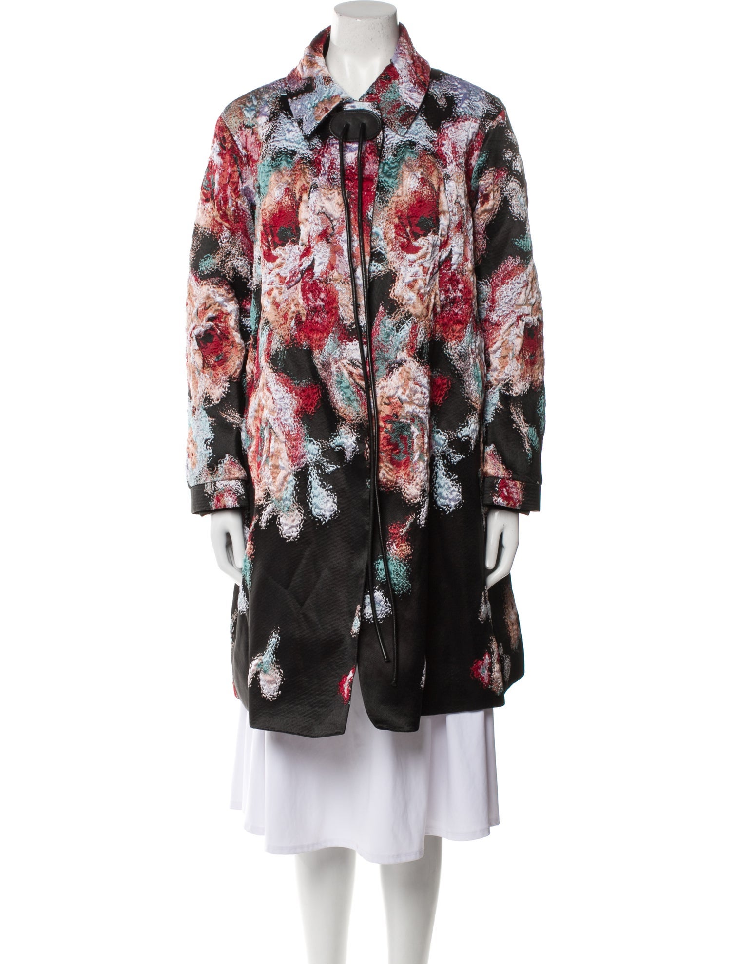 Giorgio Armani Printed Trench Coat
