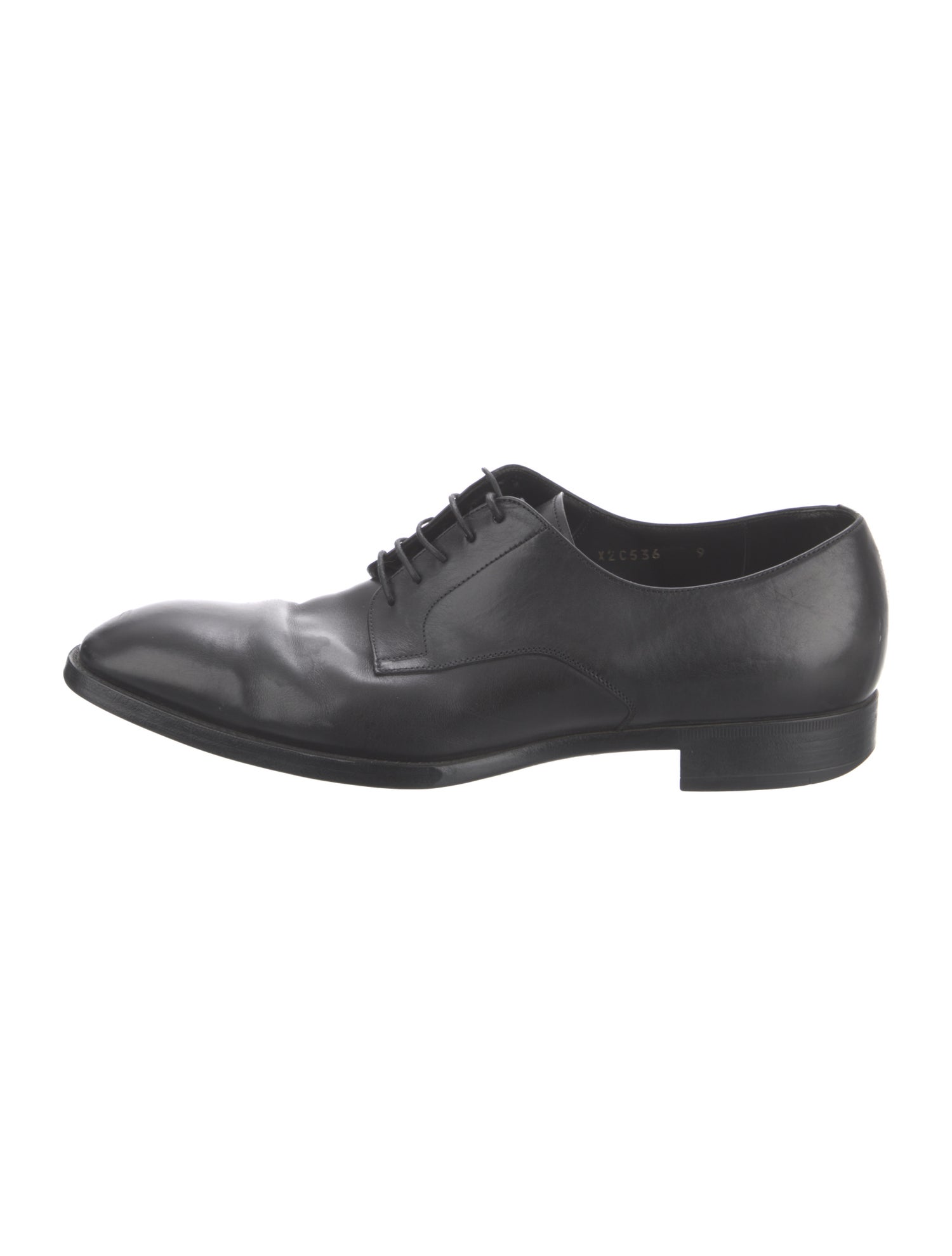 Giorgio Armani Leather Derby Shoes