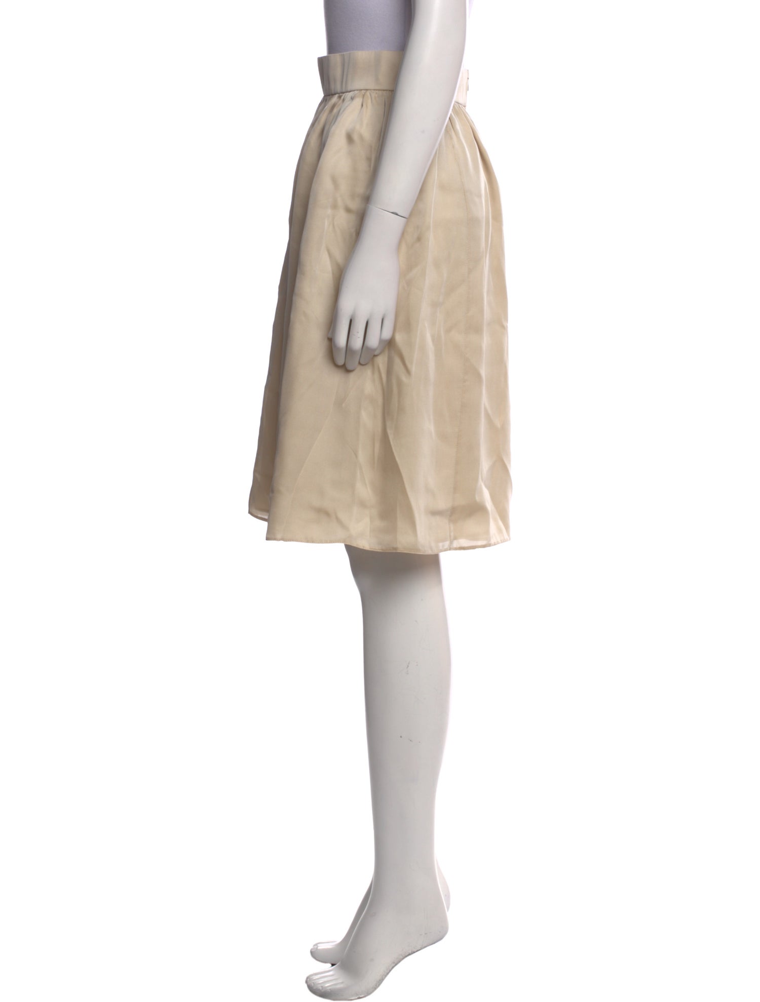 Giorgio Armani Silk Knee-Length Skirt