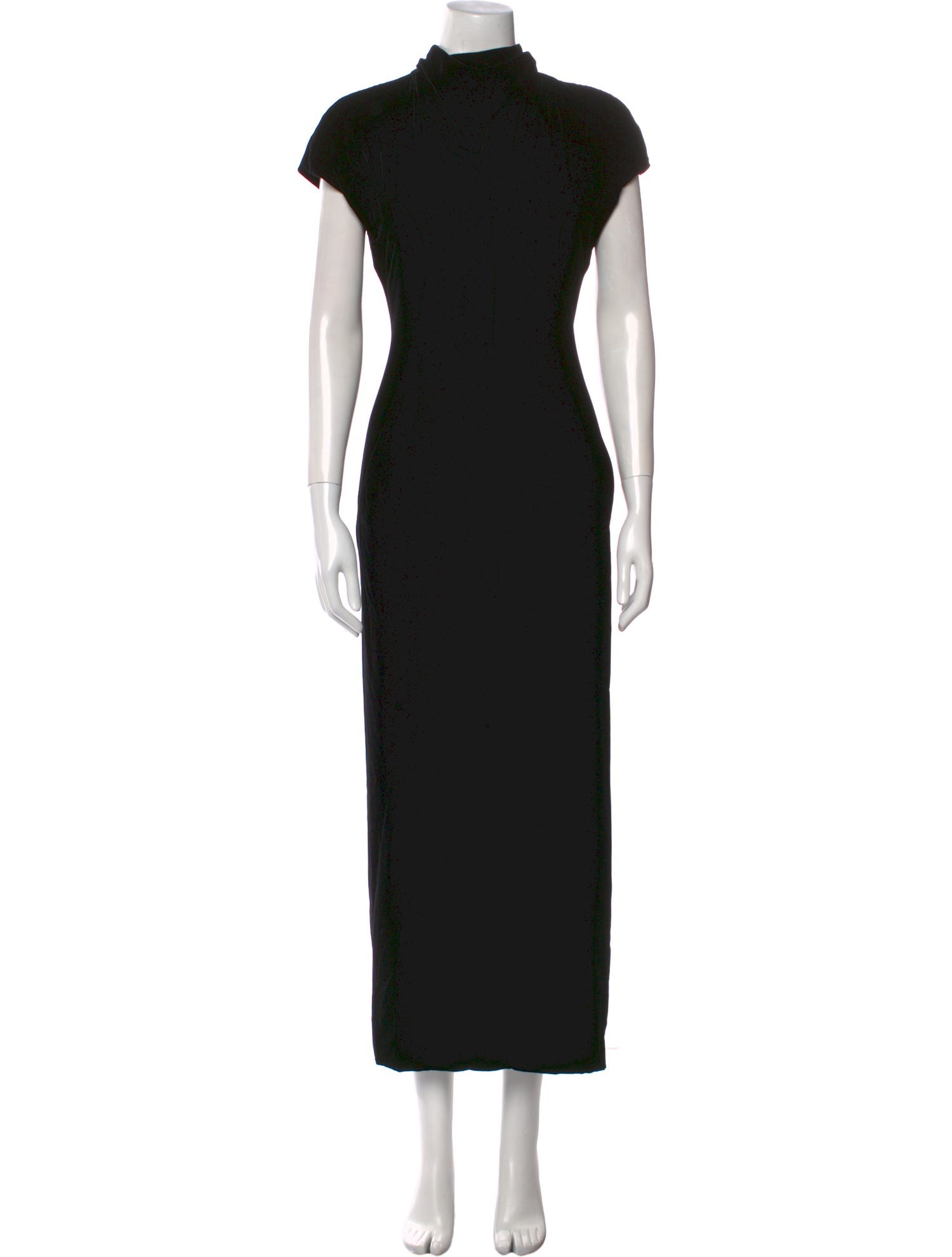 Giorgio Armani Turtleneck Long Dress