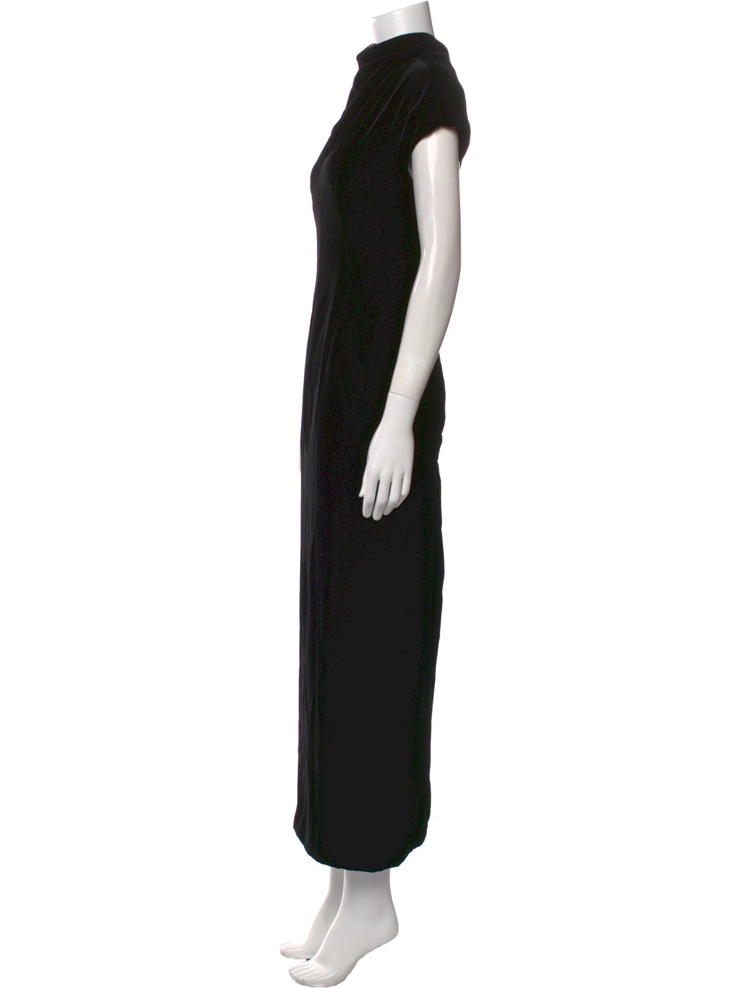 Giorgio Armani Turtleneck Long Dress