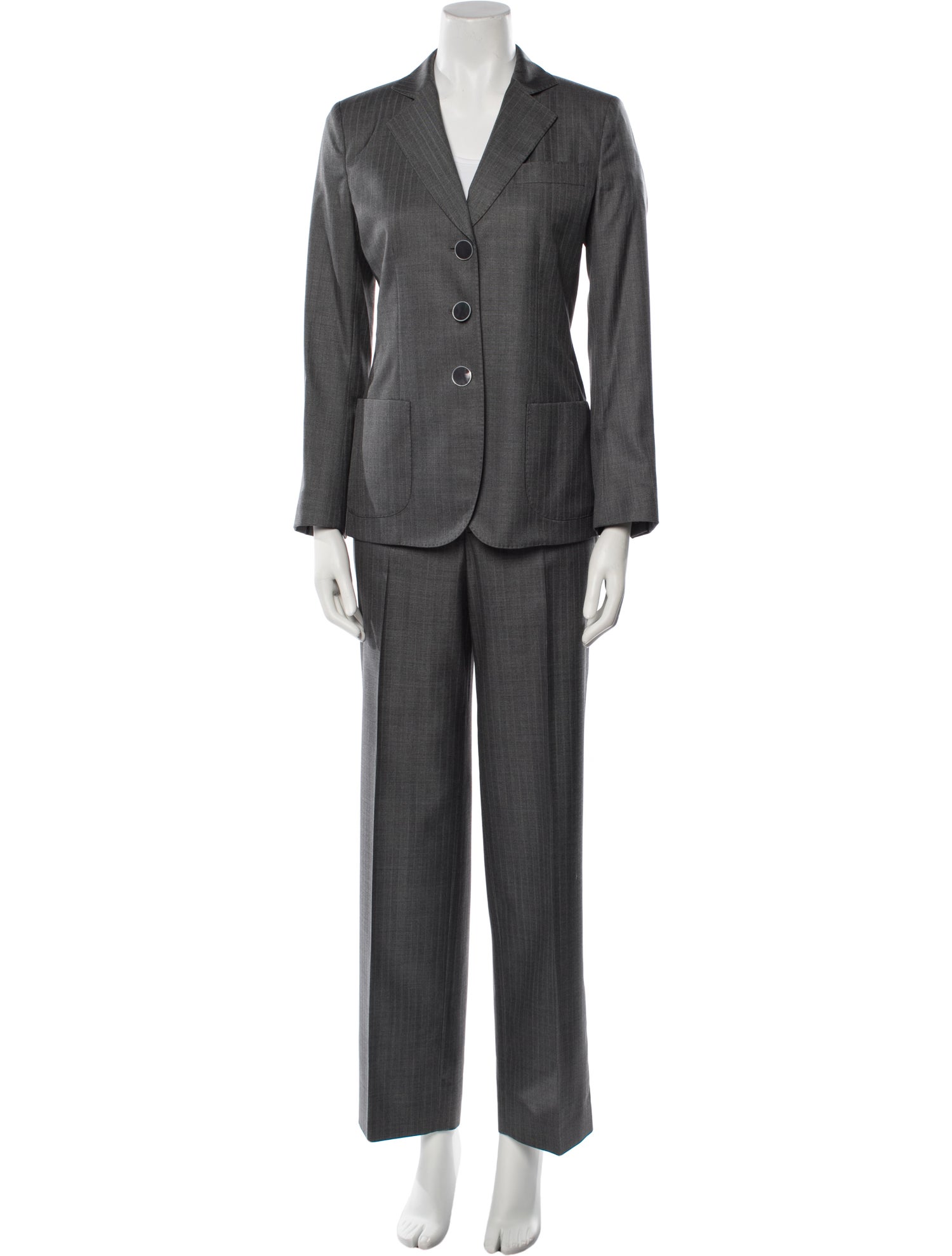 Giorgio Armani Virgin Wool Pantsuit