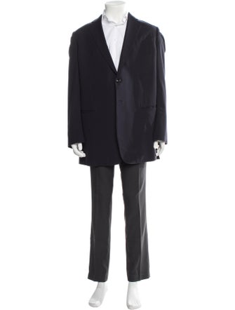 Giorgio Armani Virgin Wool Overcoat