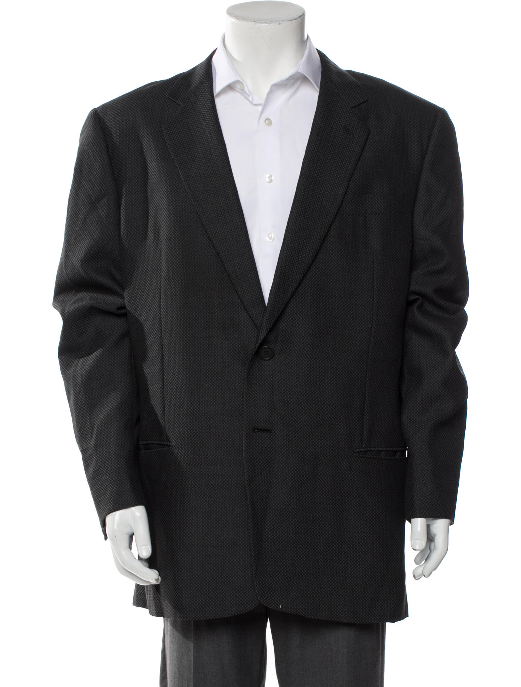 Giorgio Armani Wool Overcoat