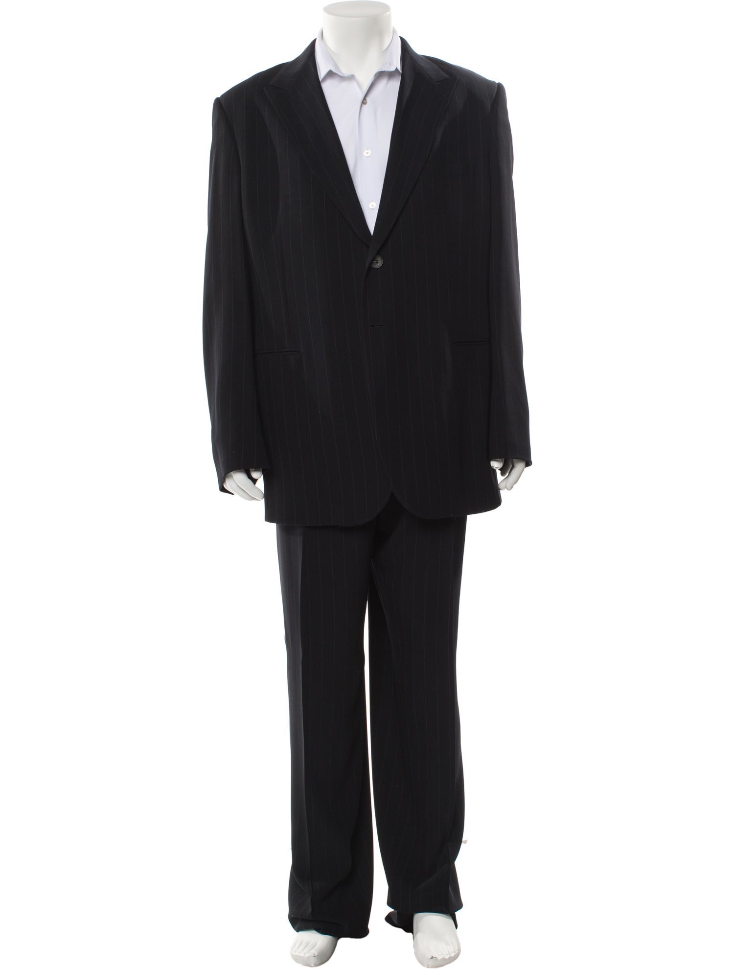 Giorgio Armani Striped Two-Piece Suit