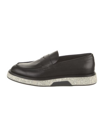 Giorgio Armani Leather Loafers