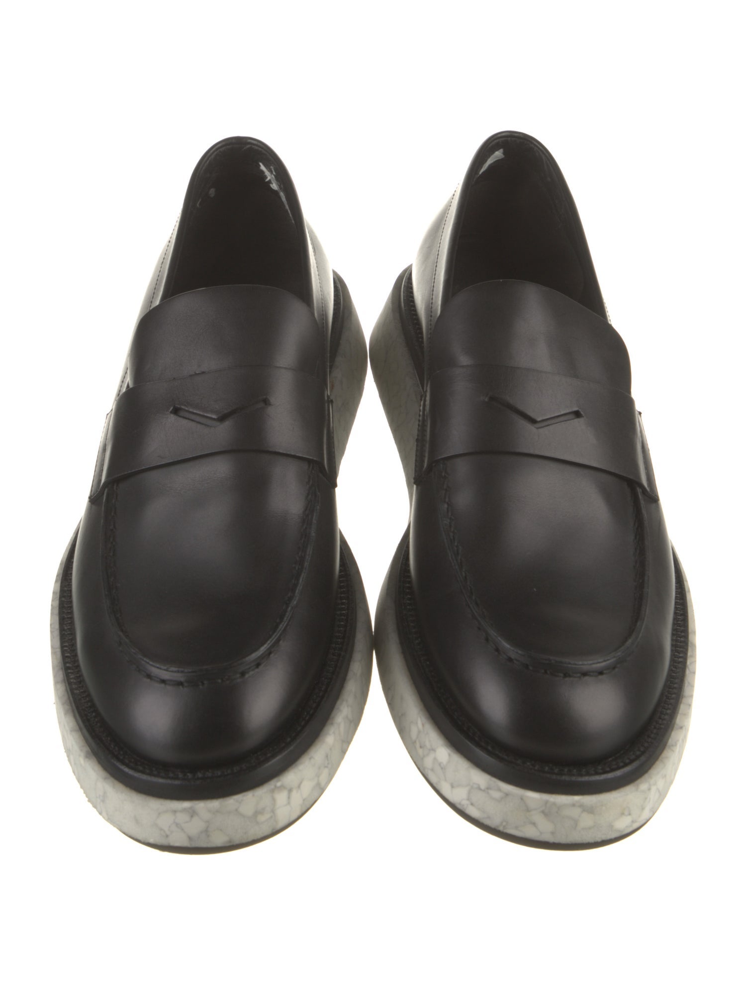 Giorgio Armani Leather Loafers