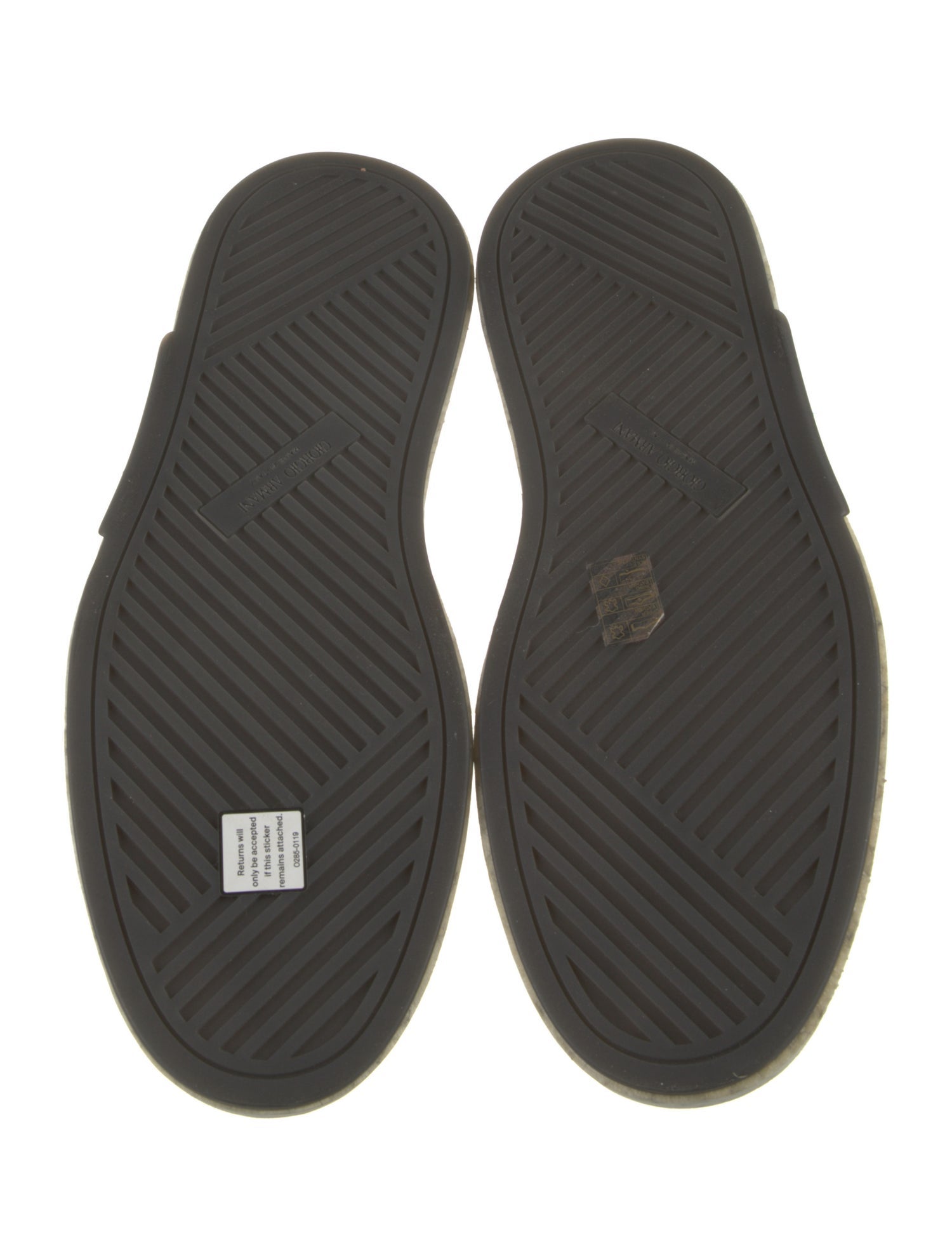 Giorgio Armani Leather Loafers