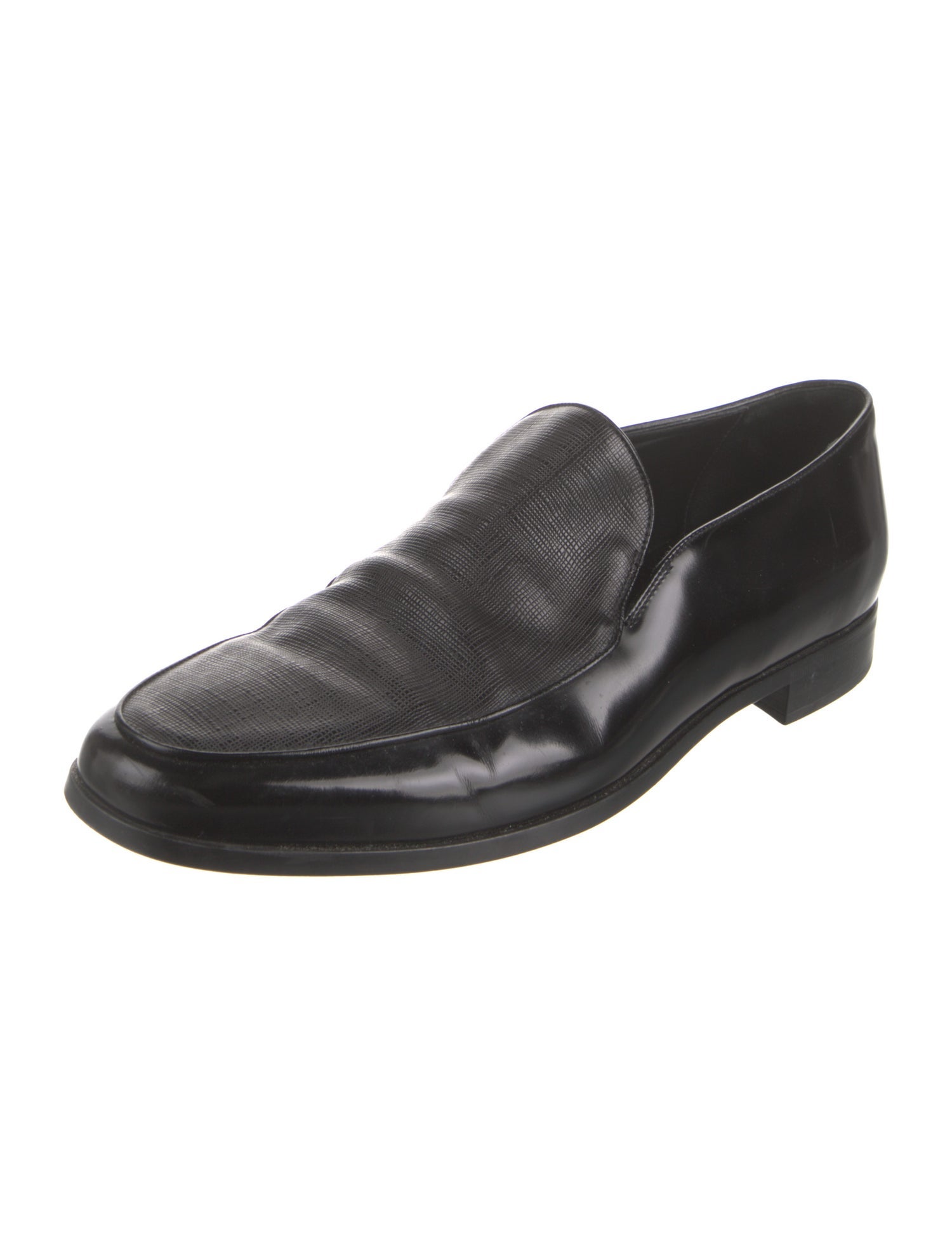 Giorgio Armani Leather Loafers