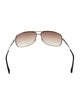 Giorgio Armani Aviator Gradient Sunglasses