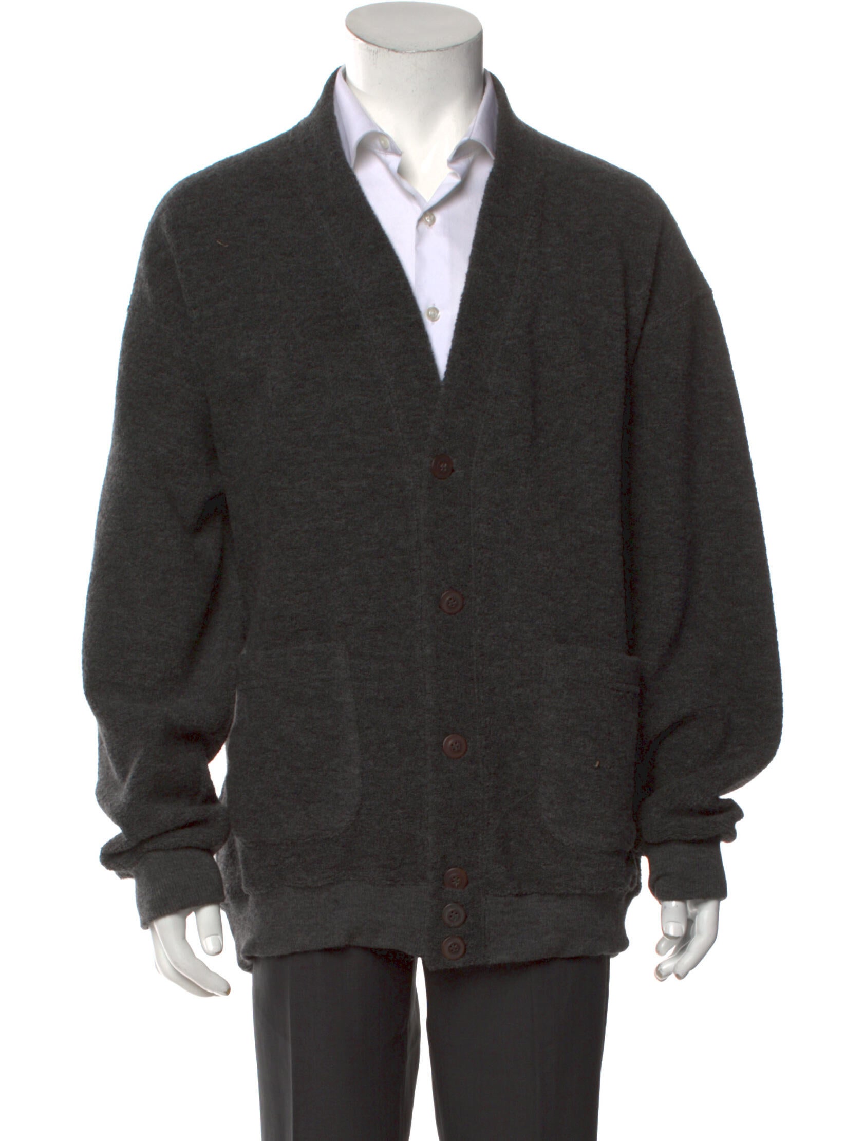 Giorgio Armani Wool V-Neck Cardigan