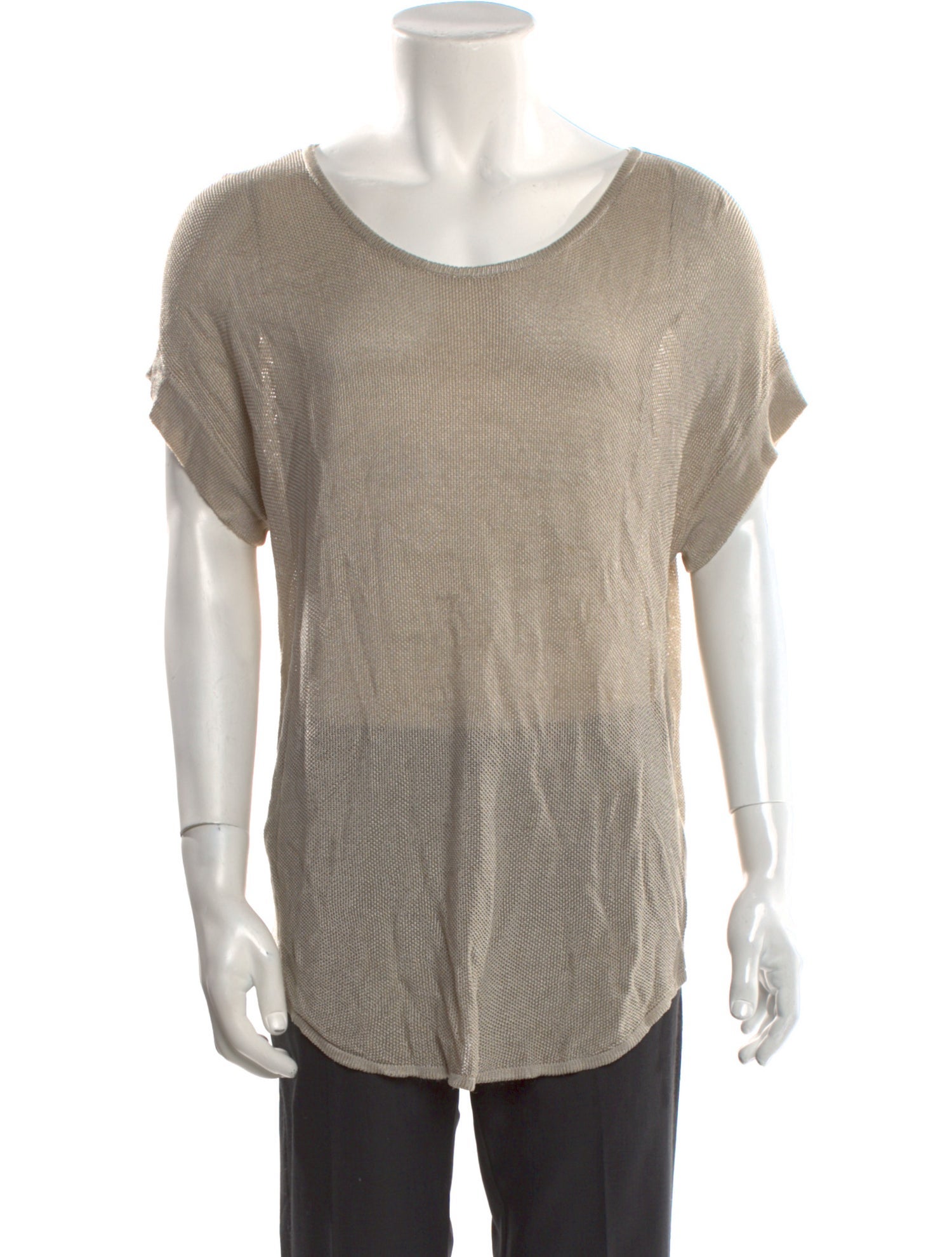Giorgio Armani Scoop Neck Short Sleeve T-Shirt