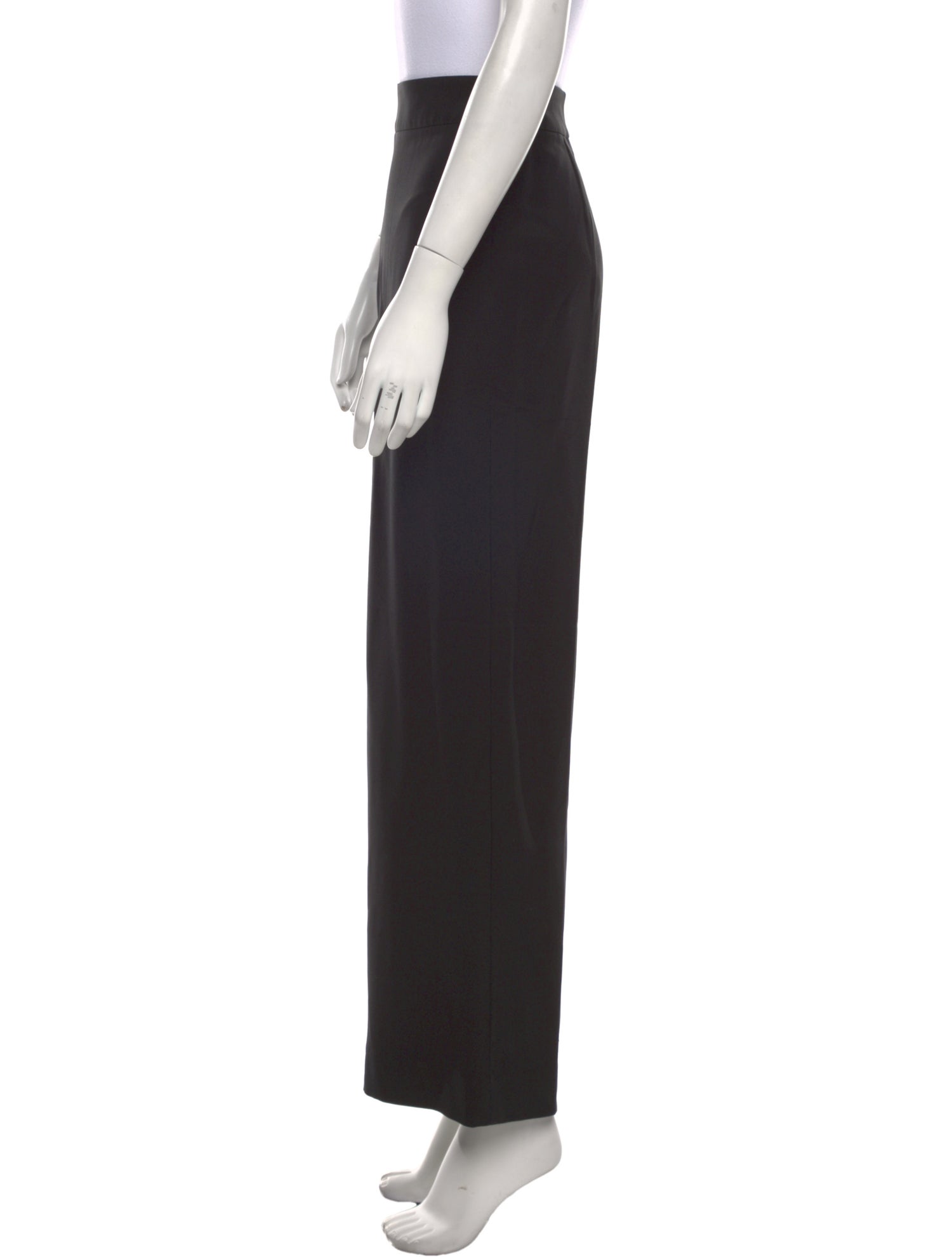 Giorgio Armani Virgin Wool Wide Leg Pants
