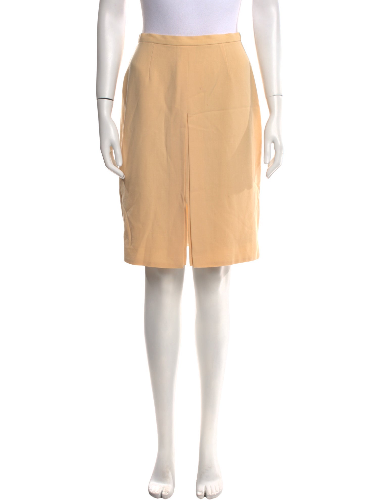 Giorgio Armani Wool Knee-Length Skirt