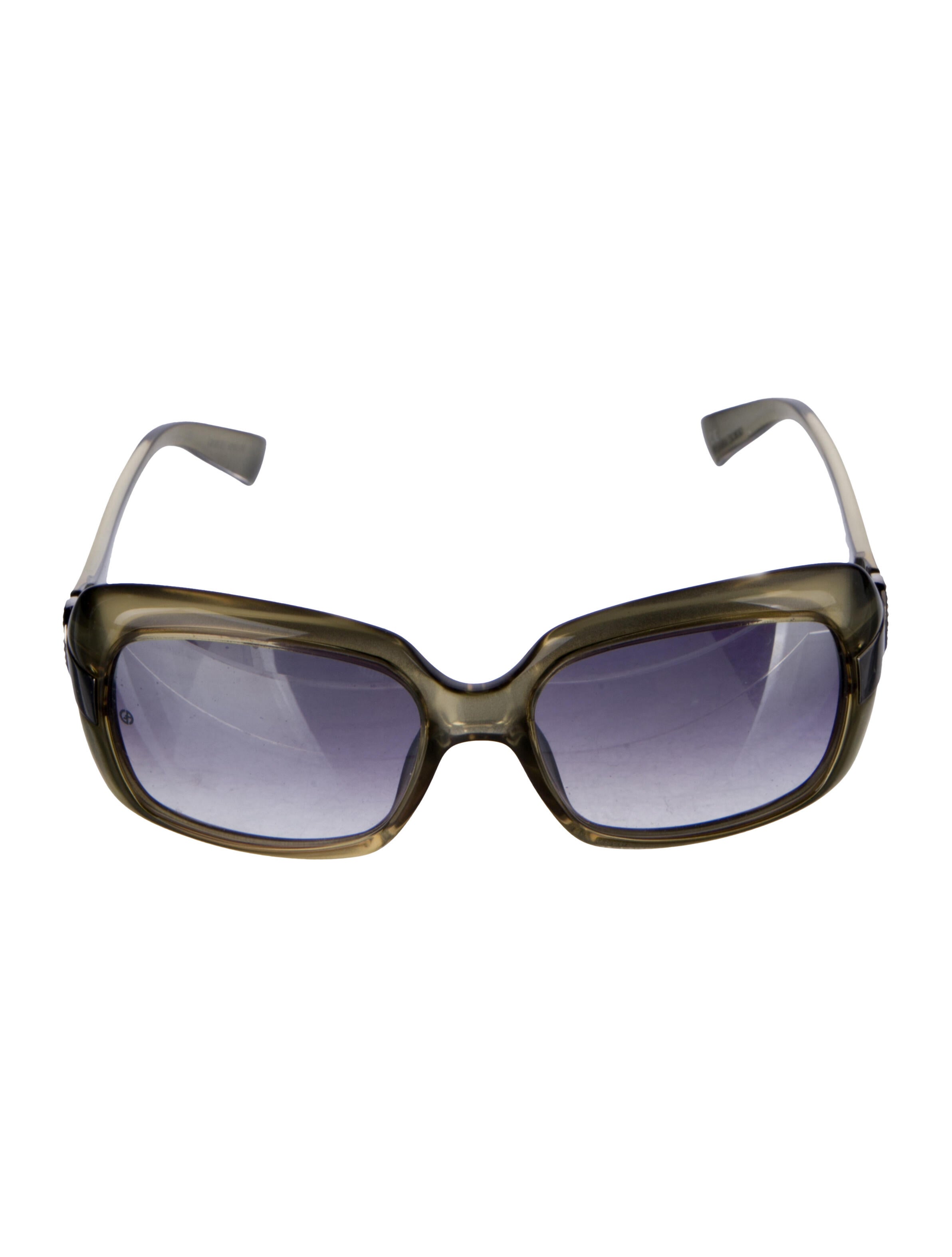 Giorgio Armani Square Gradient Sunglasses