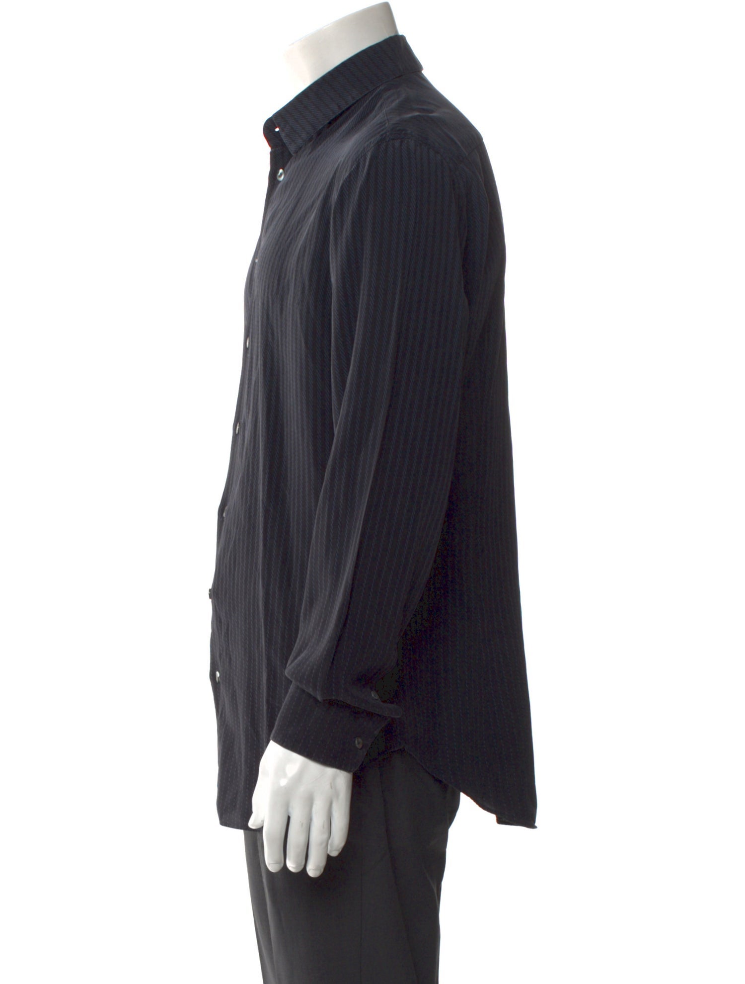 Giorgio Armani Silk Long Sleeve Shirt