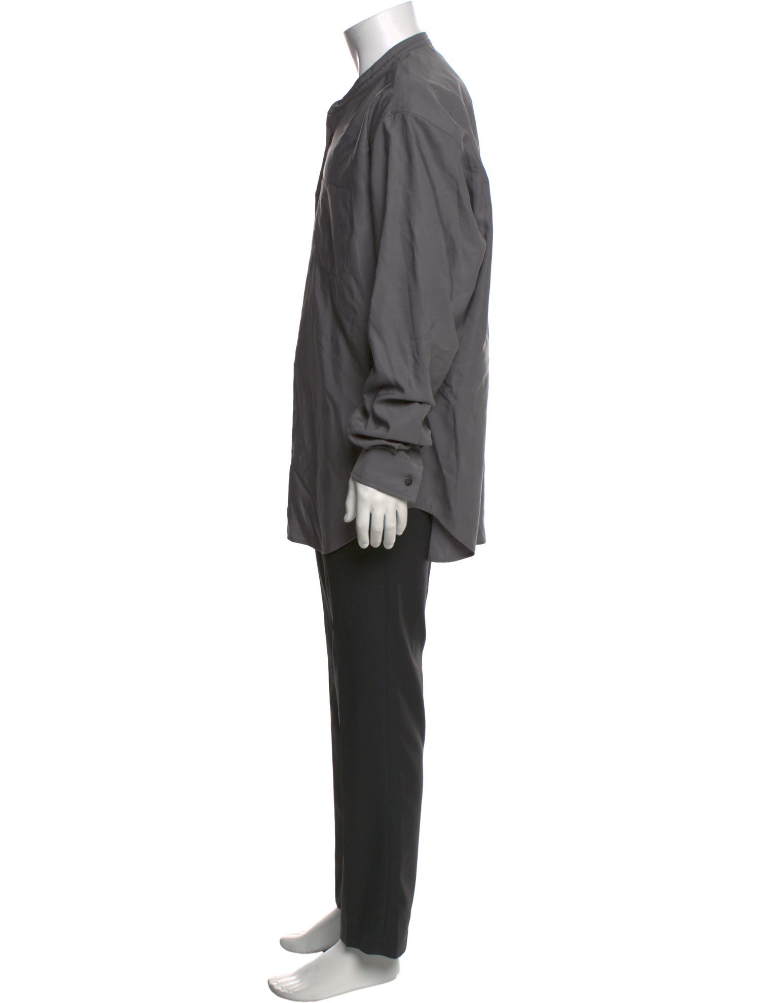 Giorgio Armani Silk Long Sleeve Dress Shirt w/ Tags