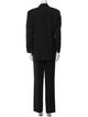 Giorgio Armani Wool Pleated Accents Pantsuit