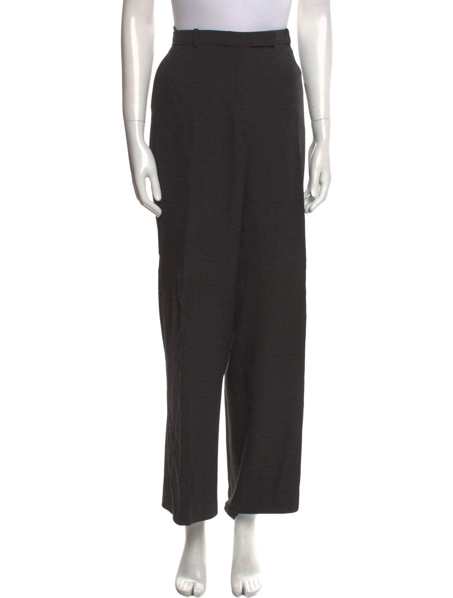 Giorgio Armani Virgin Wool Wide Leg Pants