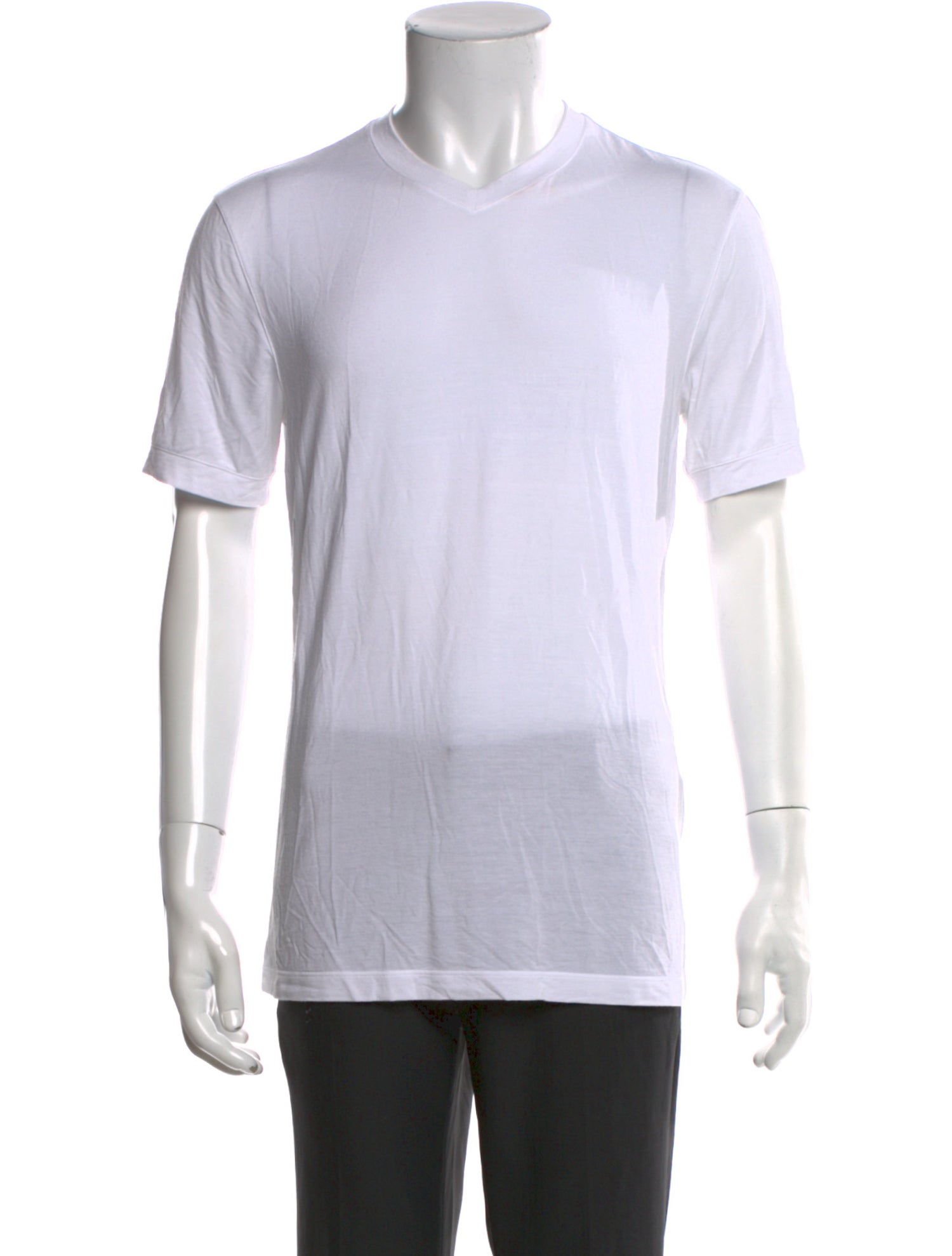 Giorgio Armani V-Neck Short Sleeve T-Shirt