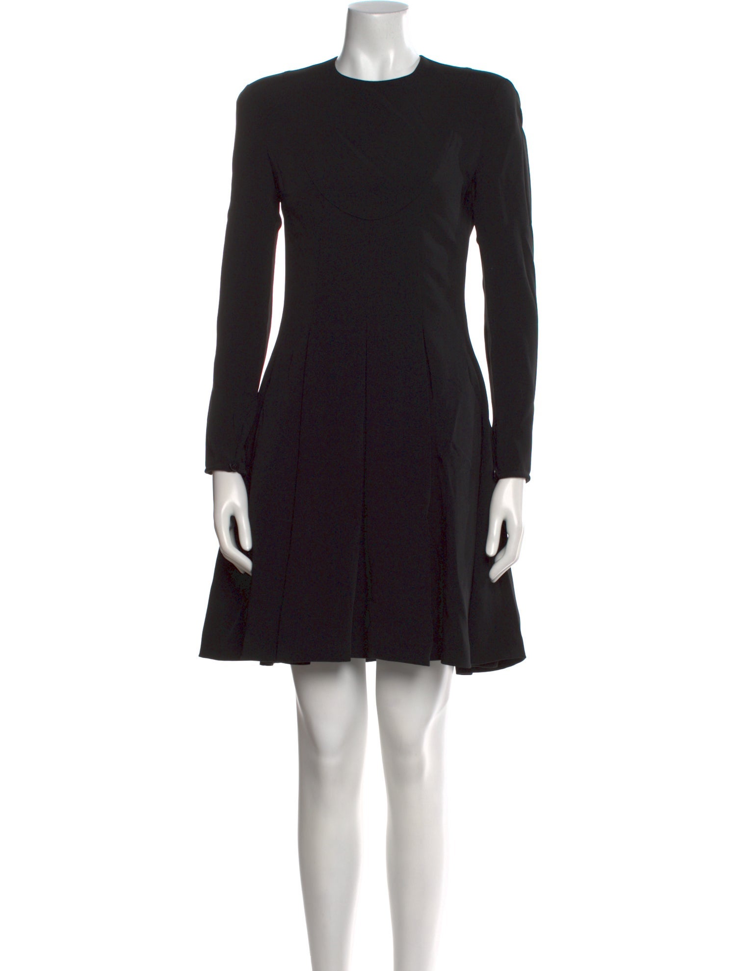Giorgio Armani Crew Neck Mini Dress