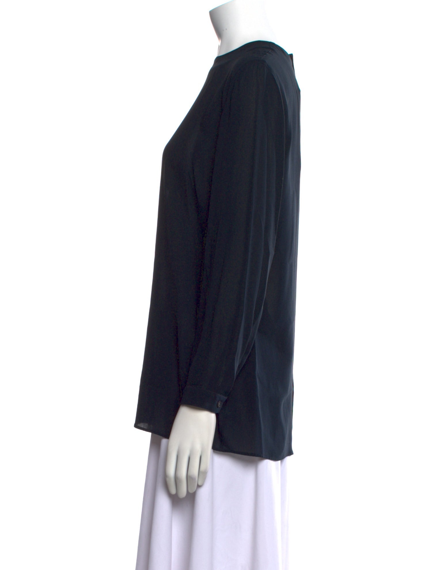 Giorgio Armani Silk Crew Neck Sweatshirt