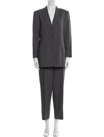 Giorgio Armani Virgin Wool Pantsuit