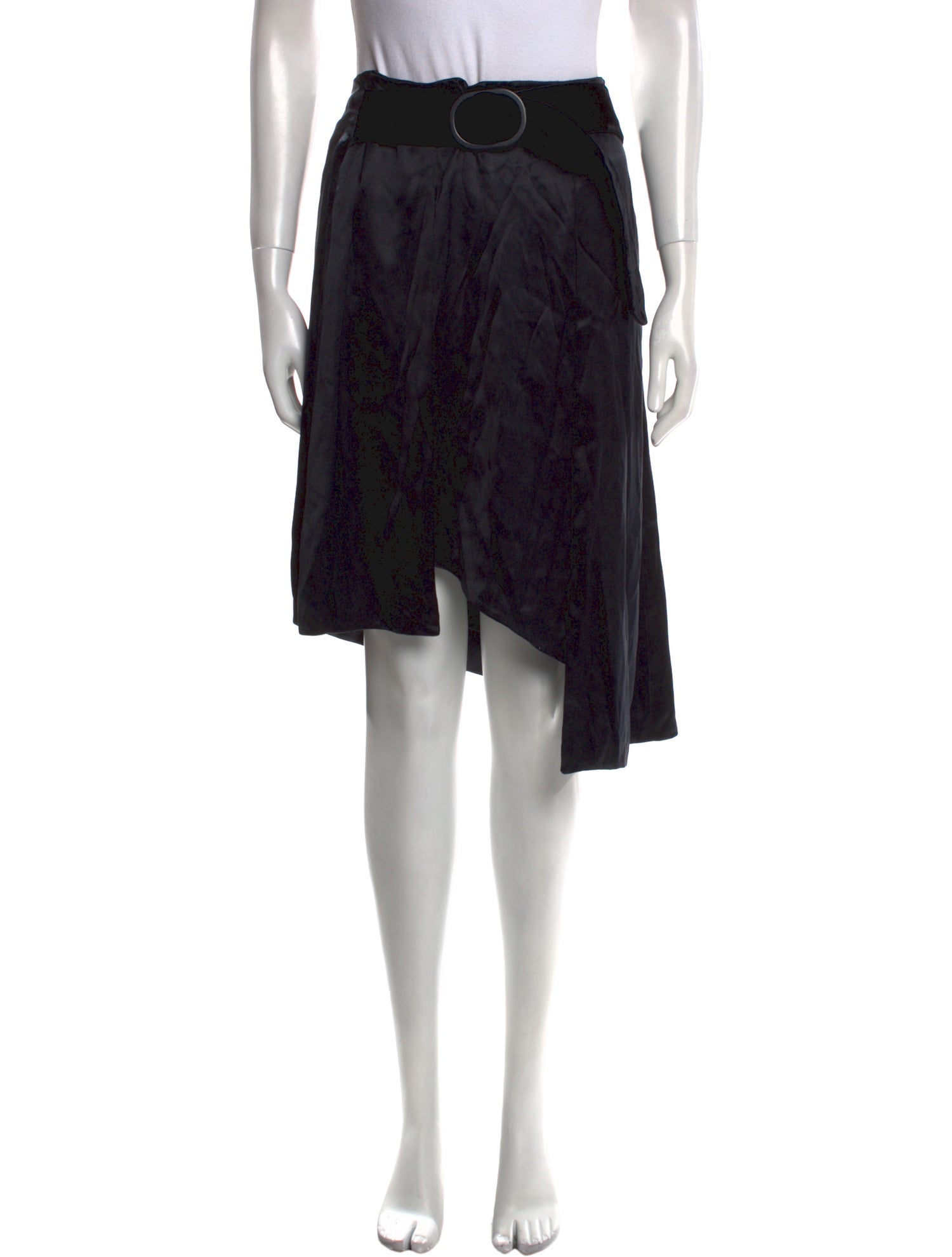 Giorgio Armani Silk Knee-Length Skirt