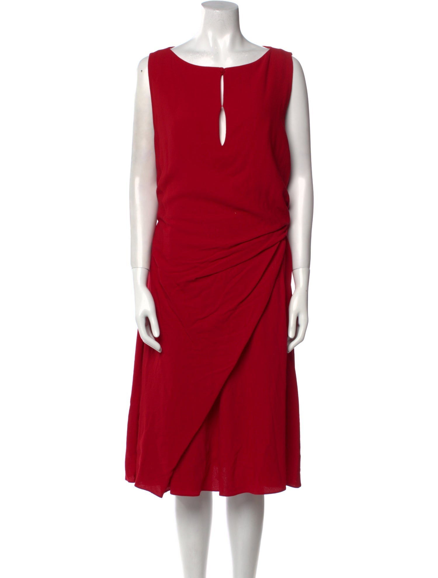 Giorgio Armani Silk Midi Length Dress