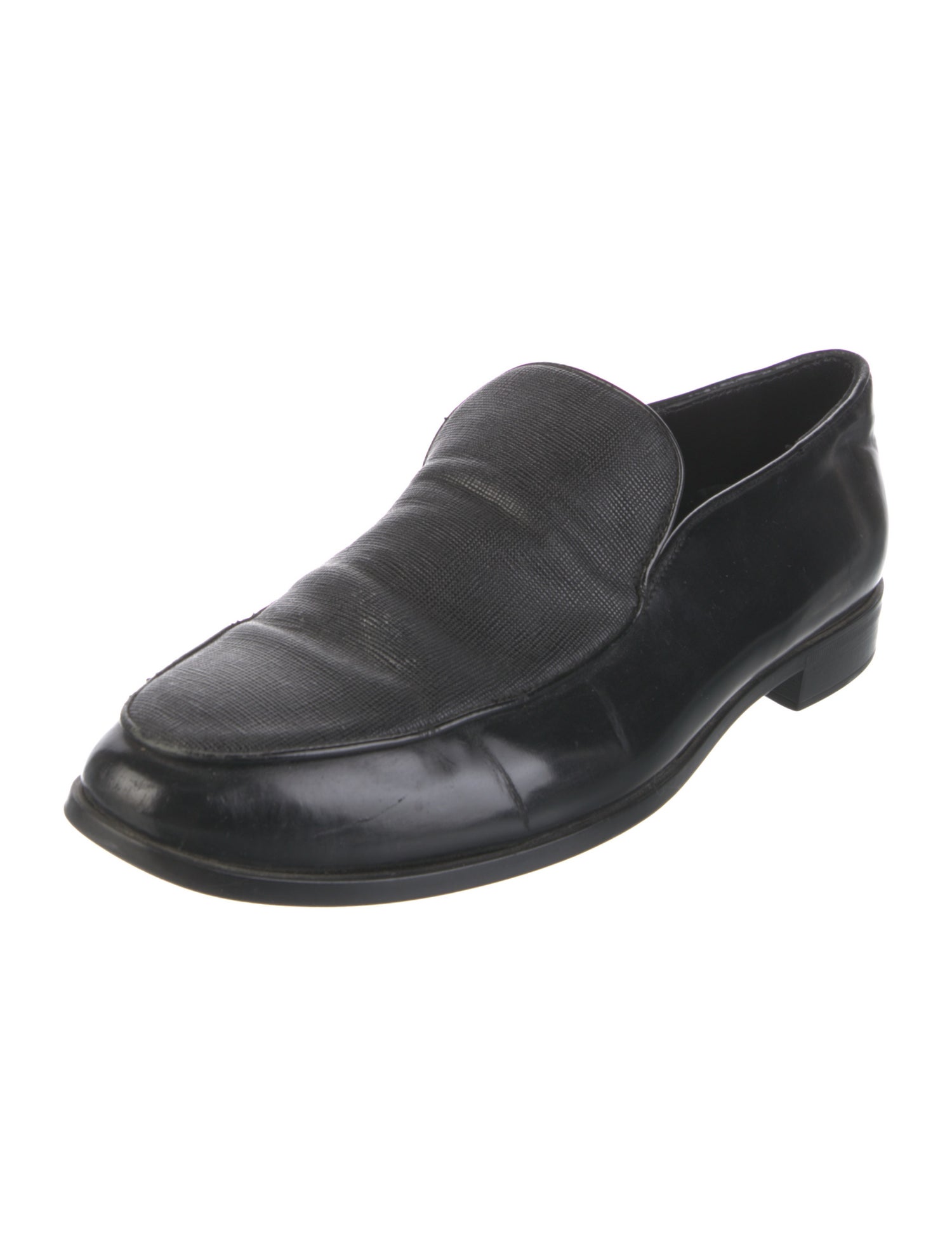 Giorgio Armani Leather Loafers