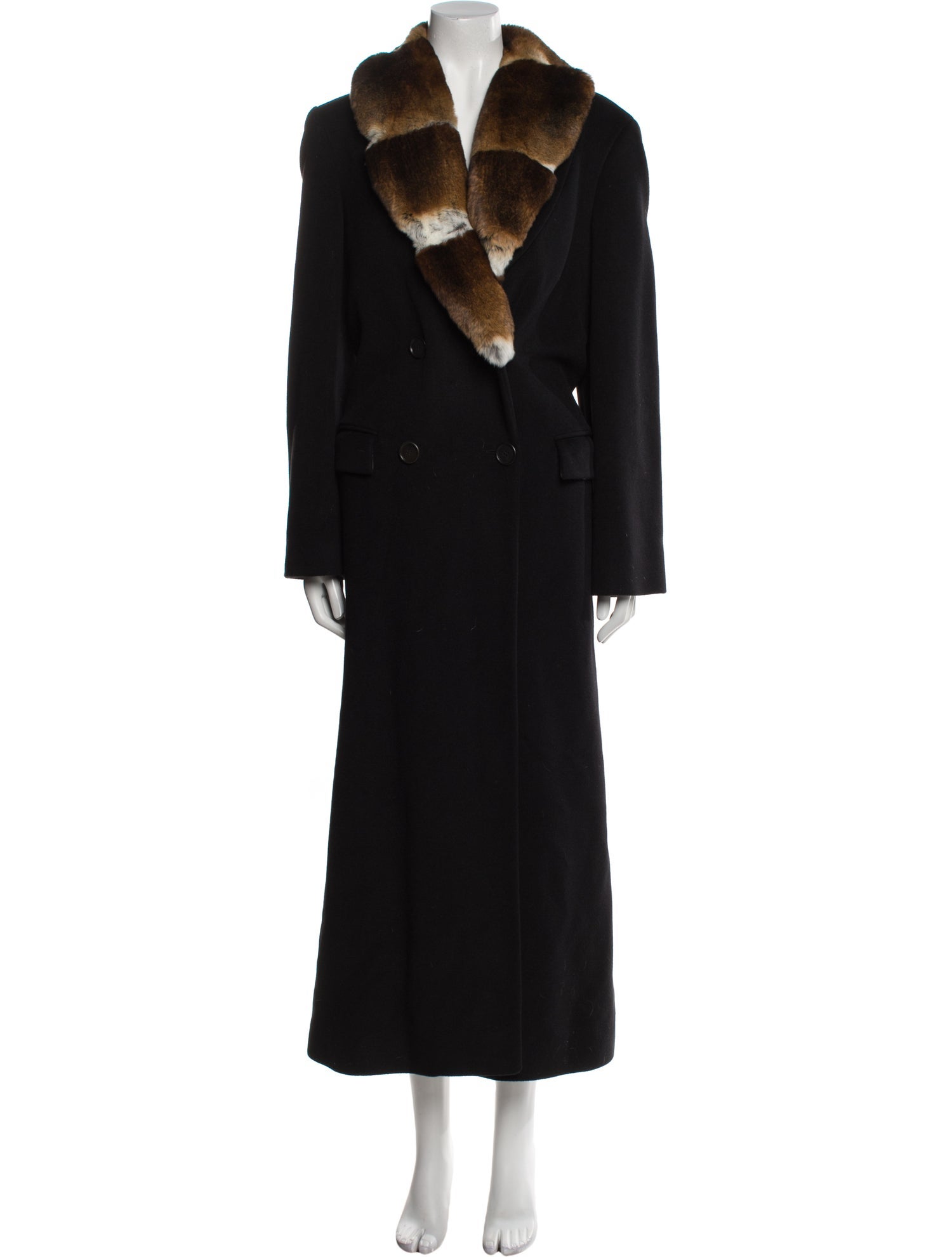 Giorgio Armani Vintage Wool Fur Coat
