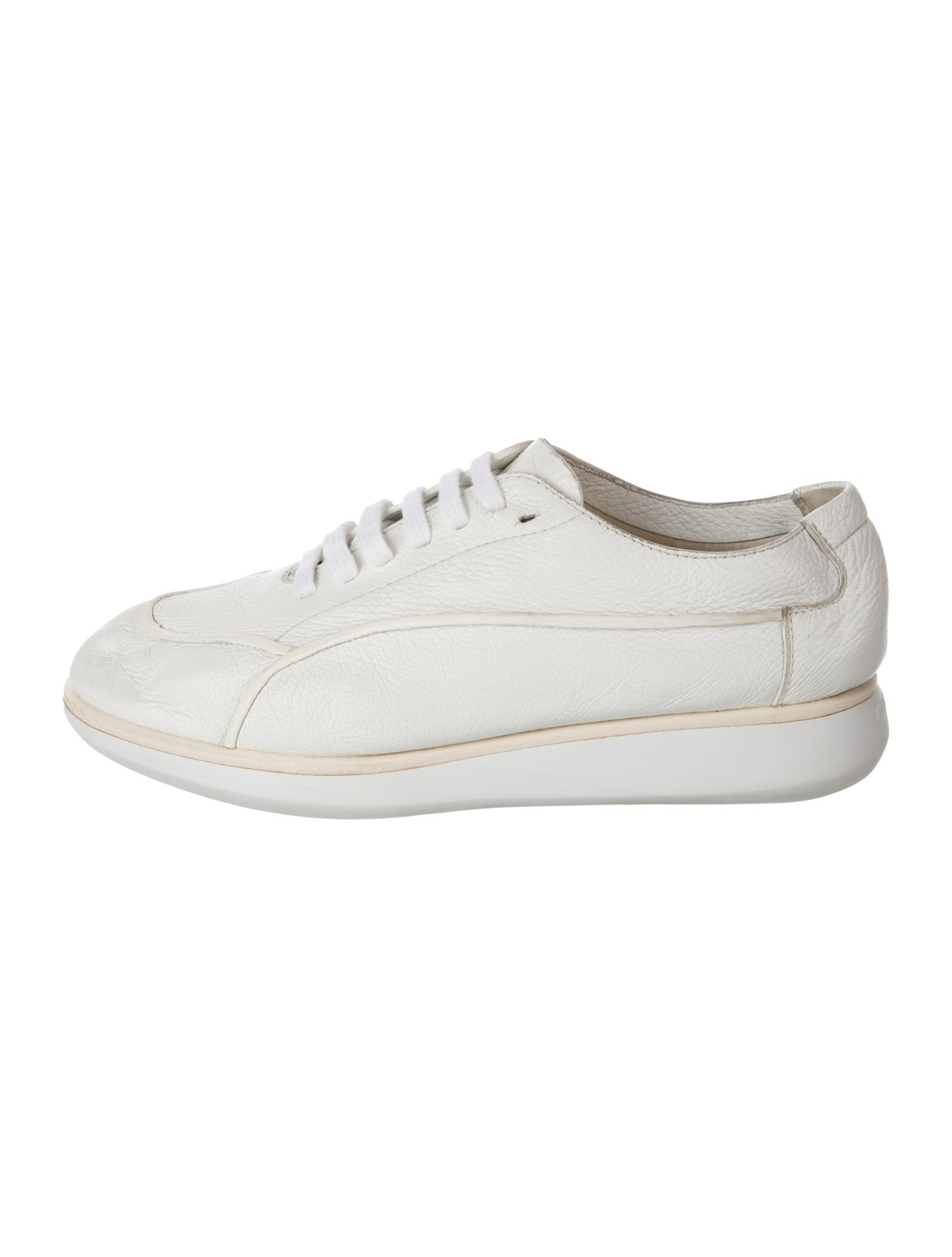 Giorgio Armani Leather Sneakers