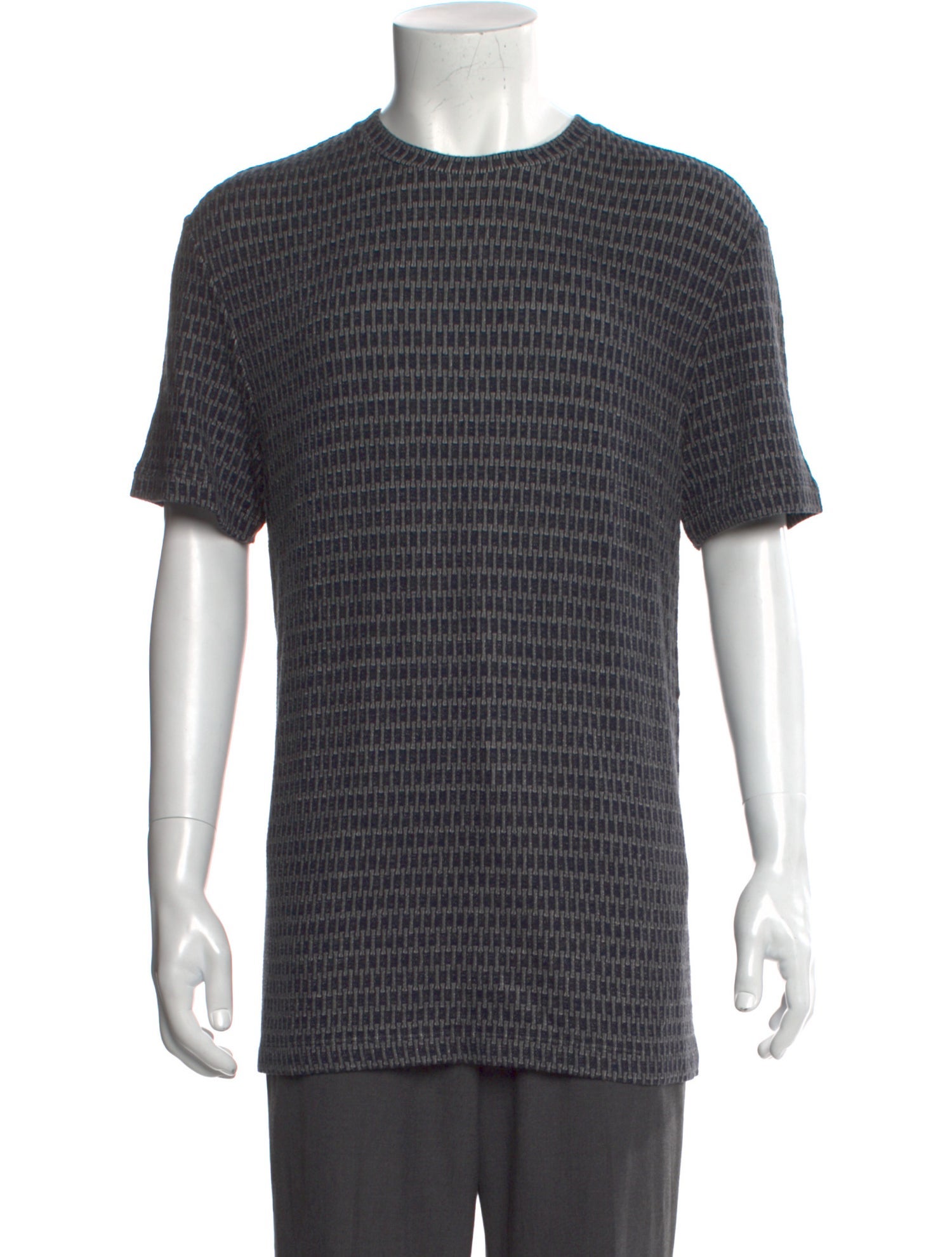 Giorgio Armani Printed Crew Neck T-Shirt