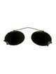 Giorgio Armani Aviator Tinted Sunglasses