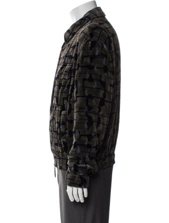 Giorgio Armani Printed Trucker Jacket