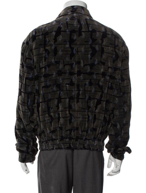 Giorgio Armani Printed Trucker Jacket