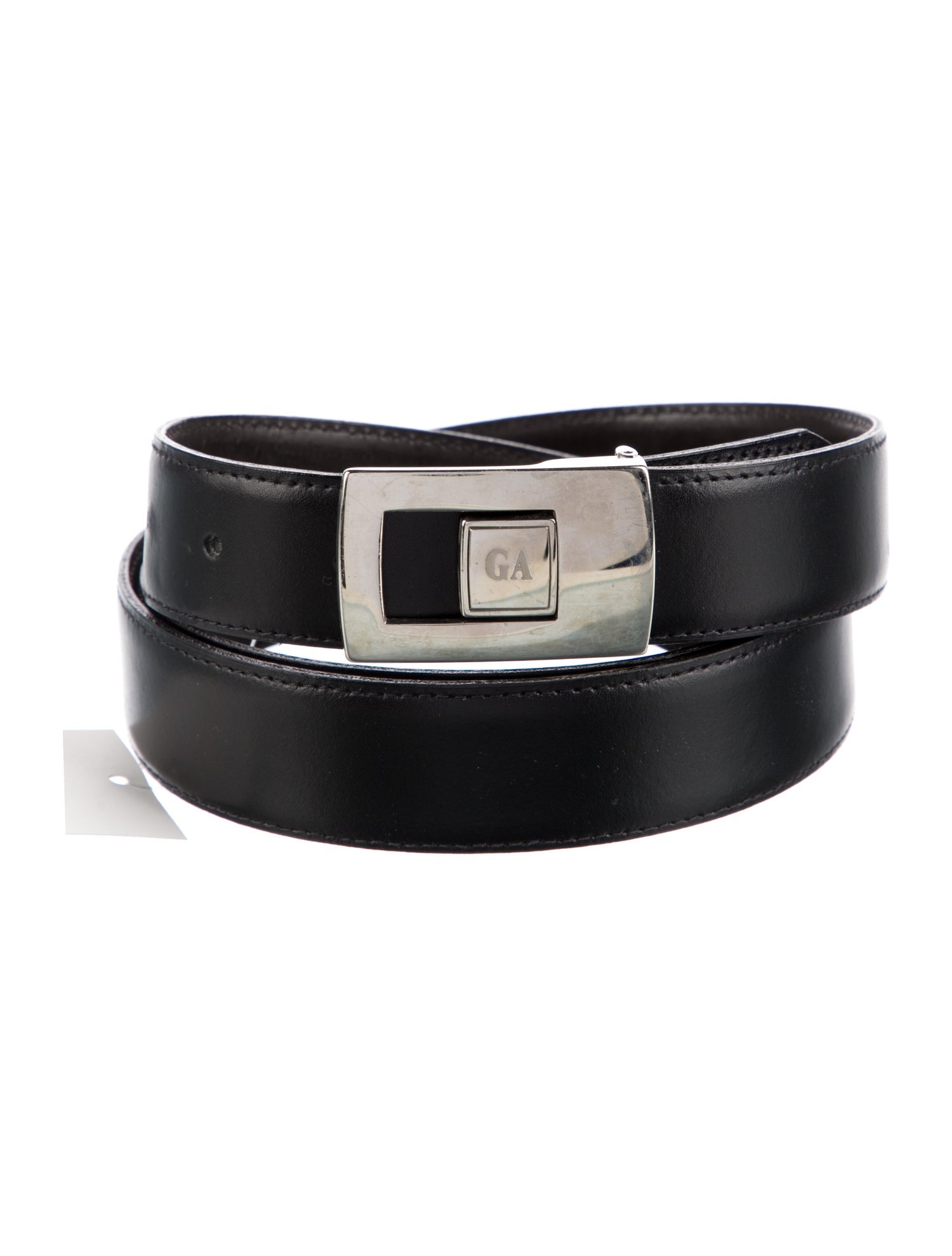 Giorgio Armani Skinny Leather Belt
