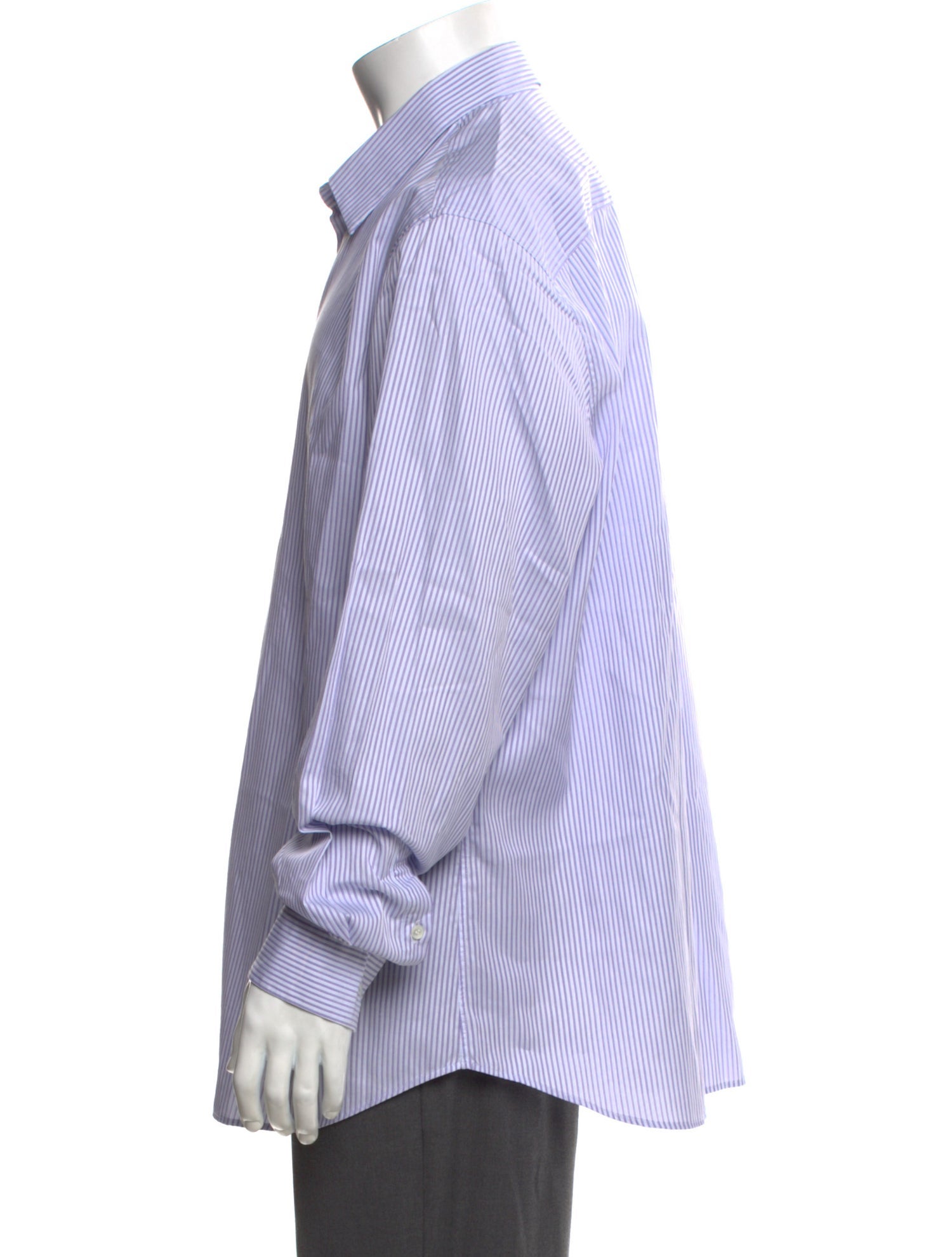 Giorgio Armani Striped Long Sleeve Shirt