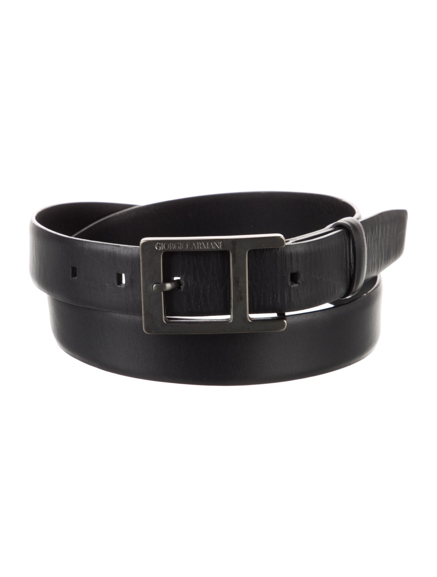 Giorgio Armani Leather Waist Belt