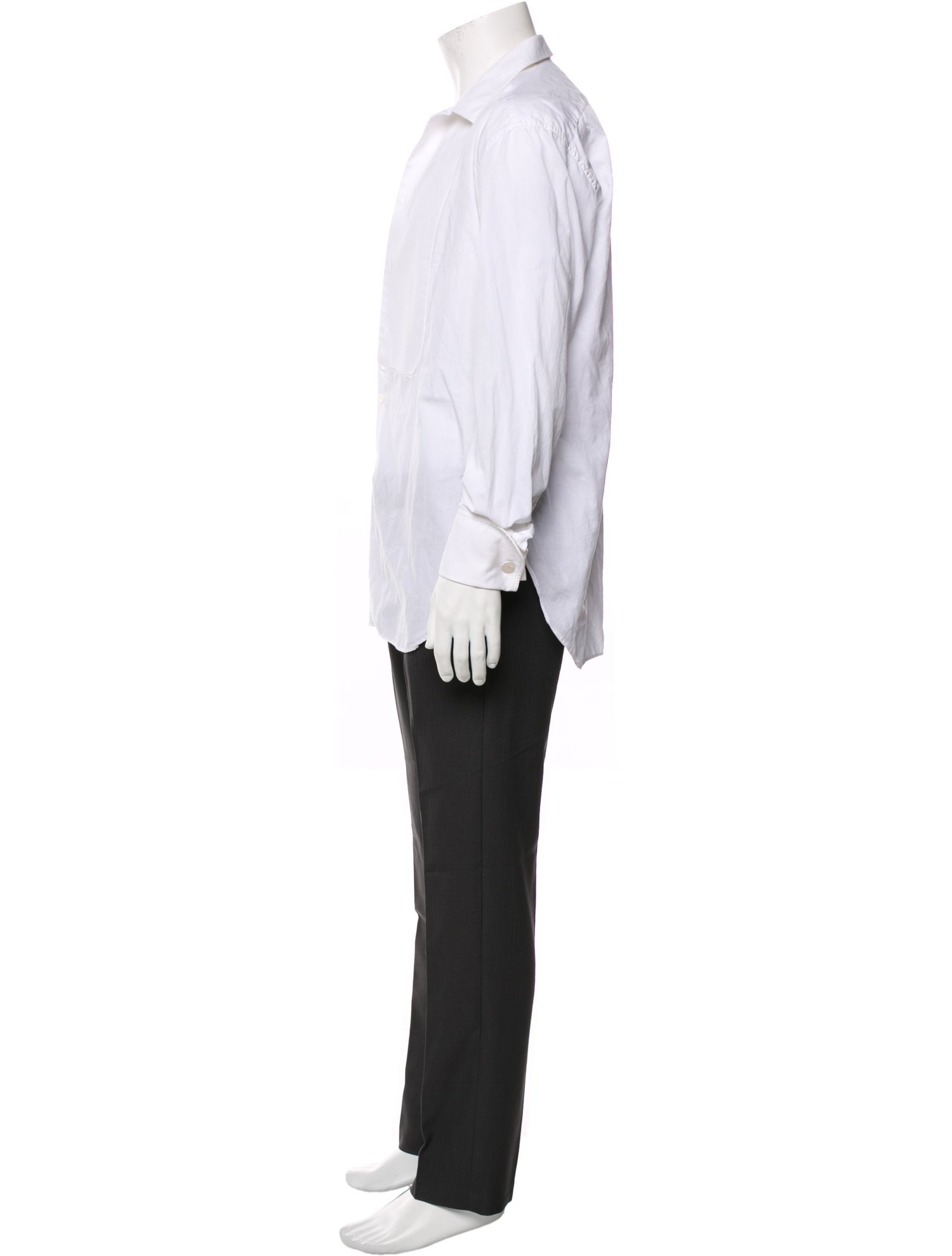 Giorgio Armani Long Sleeve Tuxedo Shirt