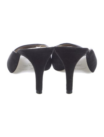 Giorgio Armani Suede Mules